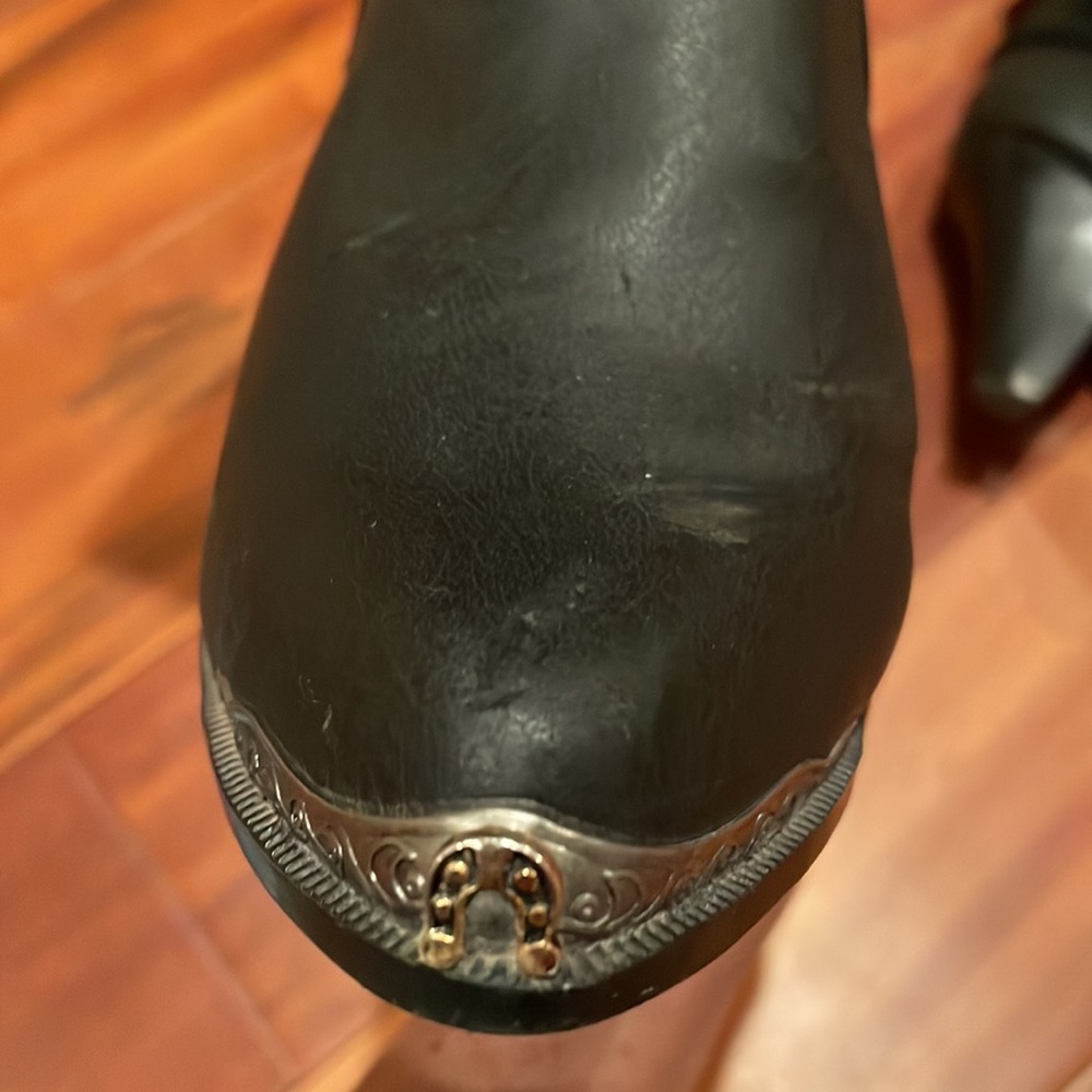 LEATHER BOOTS - Picture 10 of 11